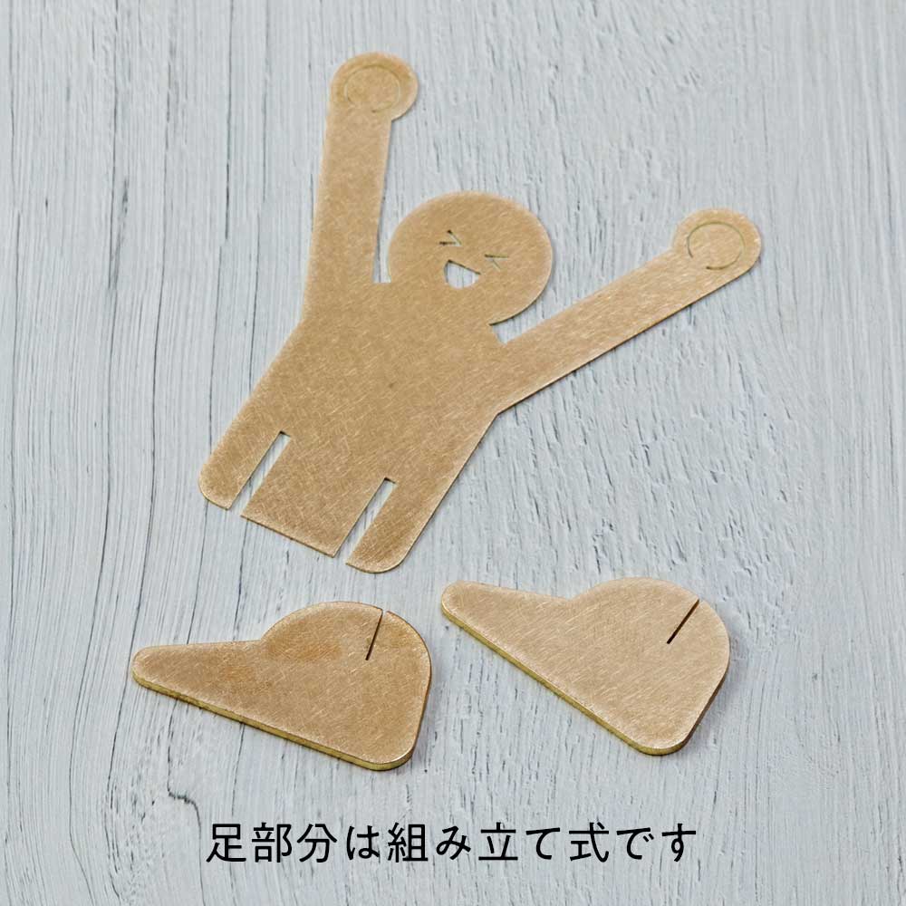 かねよし seiza メモスタンド ステンレス/真鍮/銅 金属製デザインインテリア かねよし×共立女子大学コラボ作品『日本を贈る』