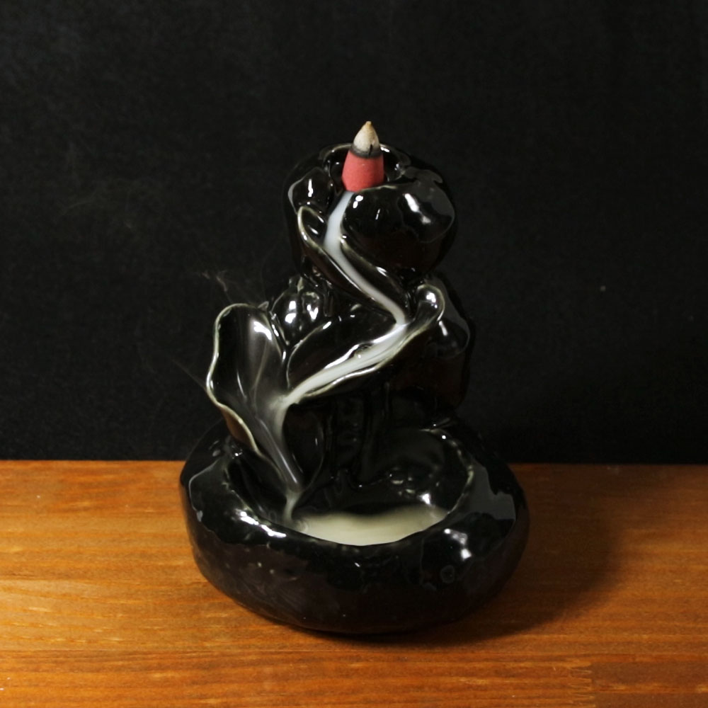 流川香 蓮水 小 お香セット 煙がゆっくりと川の流れのように下に流れるお香セット 岩佐佛喜堂 香川県の香り製品 Ryusenkou Incense Set ブランド別カテゴリー 2 こだわりの和雑貨 和敬静寂