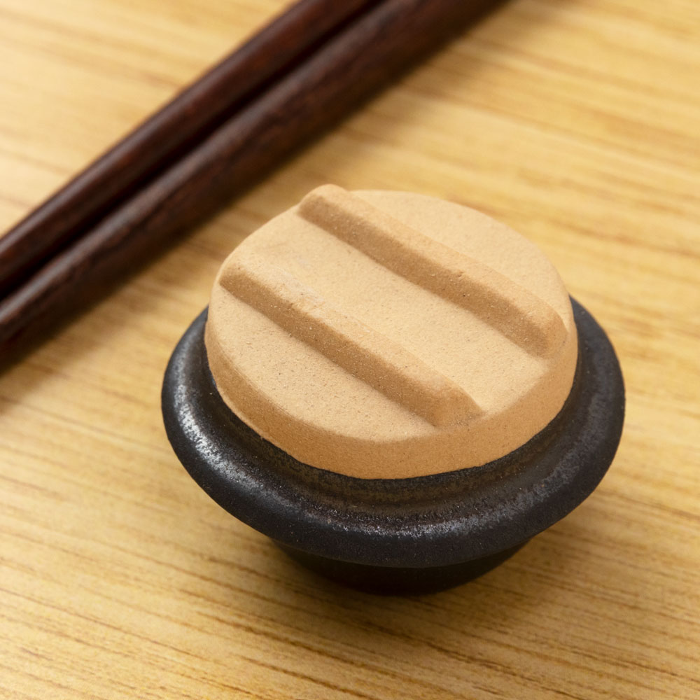 イホシロ窯 箸置き かまめし (3-602a) 美濃焼 岐阜県の工芸品 Minoyaki Chopstick rest, Gifu craft