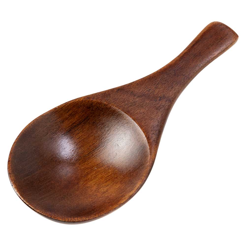 漆塗り茶さじ 木製茶匙 長さ8.9cm 軽くて持ちやすいスプーン状 煎茶 ほうじ茶 キッチンウェア ティーウェア