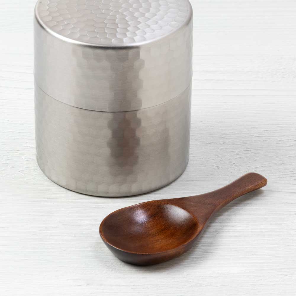 漆塗り茶さじ 木製茶匙 長さ8.9cm 軽くて持ちやすいスプーン状 煎茶 ほうじ茶 キッチンウェア ティーウェア