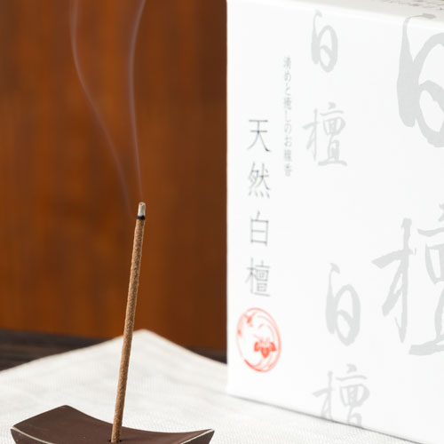 スティックお香 天然白檀 ショートサイズ40g入 天然成分だけで作った