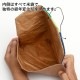 ちょこっとお出かけ封筒ヨコ型（A5サイズ）005　米袋封筒のちほど　Handbag made of rice bag