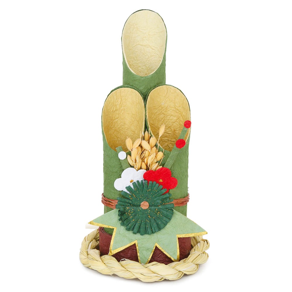正月飾り めでたや 門松 和紙の置物 New Year decoration | こだわりの