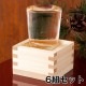 店舗様向け　日本酒『枡酒』220ml　6組セット　冷酒グラス150ml＋八勺枡　もっきり　升酒