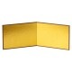 金屏風　ミニ　置物・お飾り用品　ディスプレイ用　めでたや　Gold folding screen for figurine