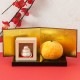 金屏風　ミニ　置物・お飾り用品　ディスプレイ用　めでたや　Gold folding screen for figurine