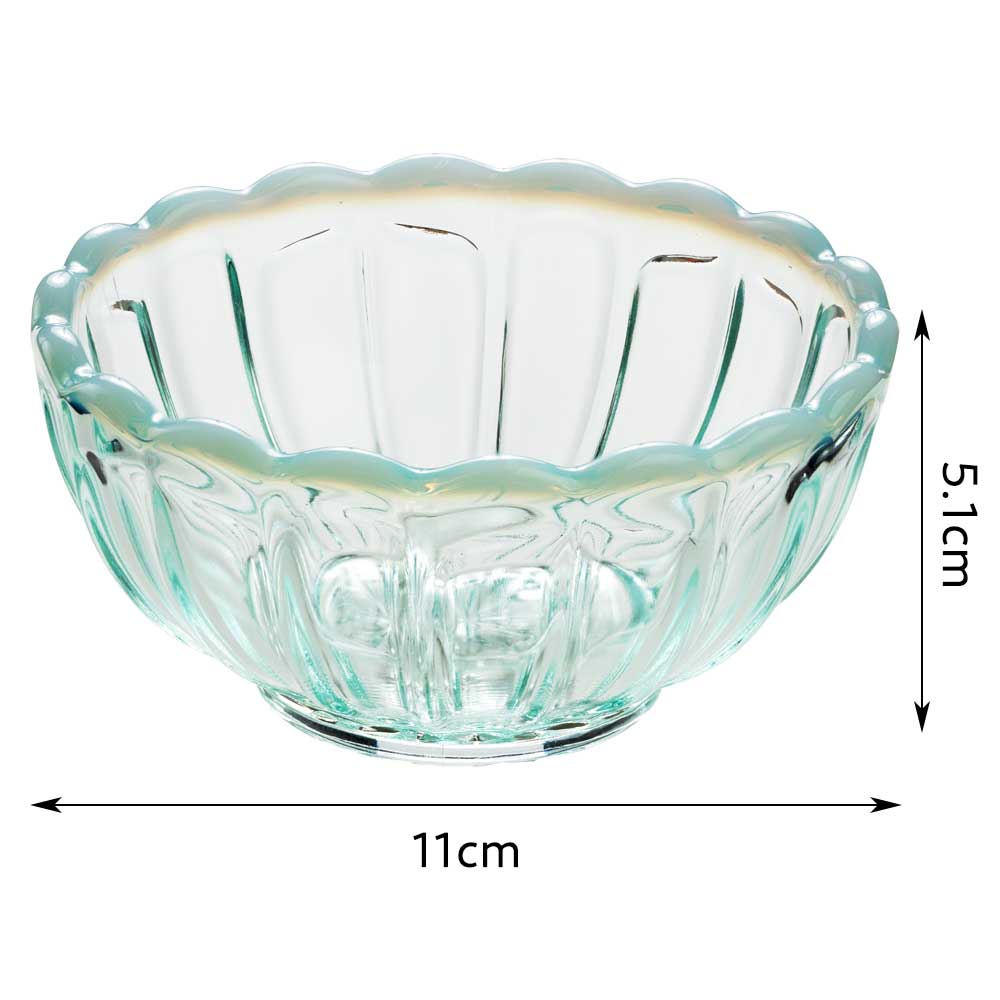 廣田硝子 雪の花 ピンク・ブルー8個セット 廣田硝子 雪の花 ピンク・ブルー8個セット