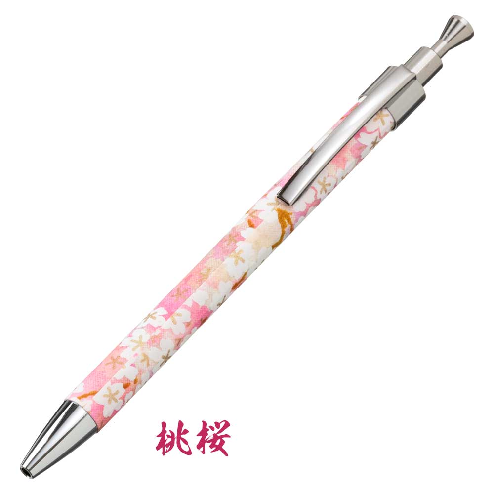 和紙が香る 和柄ボールペン 香りの絵巻 油性 金木犀と白檀の香り 友禅印刷 日本土産