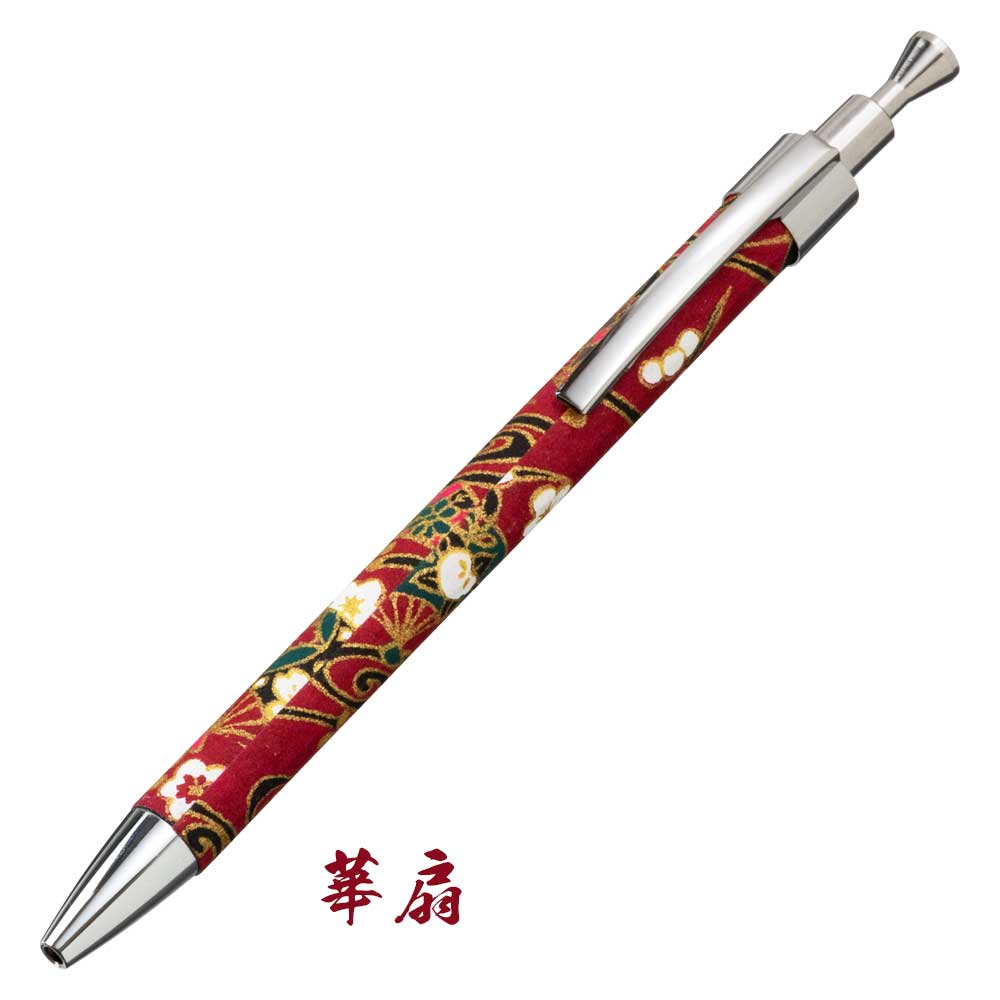 和紙が香る 和柄ボールペン 香りの絵巻 油性 金木犀と白檀の香り 友禅印刷 日本土産