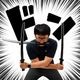 伸びる刀〈3本セット〉ブラック｜振ると刃が伸びる、日本刀型おもちゃ