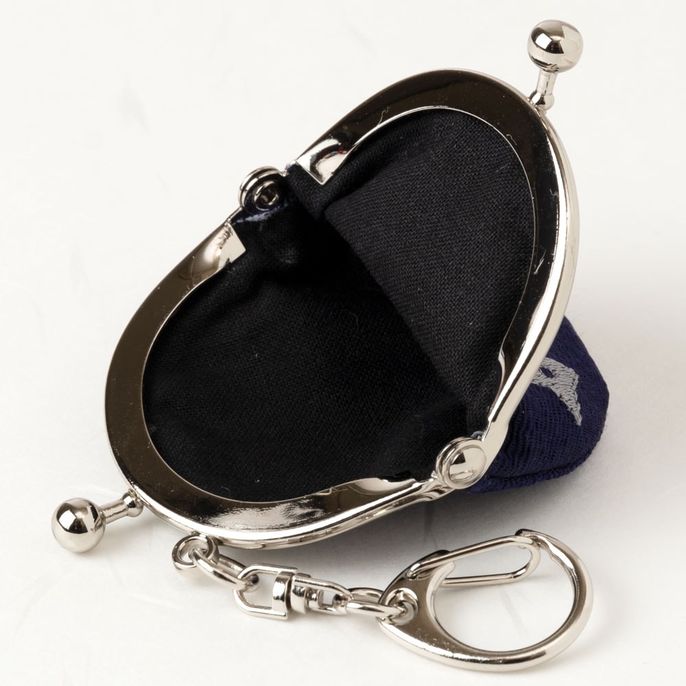 モチーフがま口キーホルダー 忍者 スーベニール Ninja keyring purse