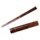銘木つなぎ箸 銘木ケース 欅(けやき) 京都・美山 銘木工芸 山匠 Wooden chopsticks with case Works of Japanese precious wood