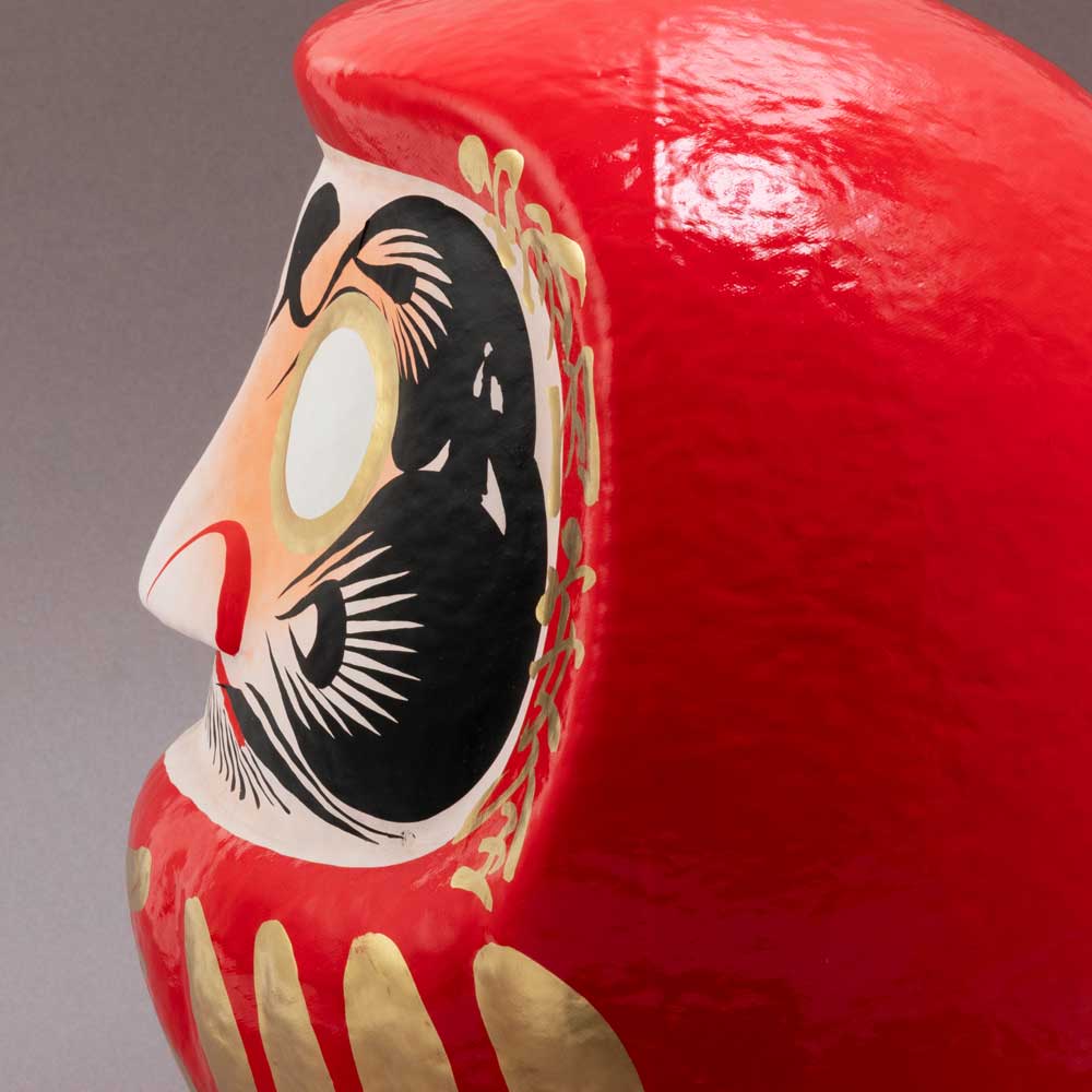 高崎だるま 縁起だるま 9号（高さ29cm）赤 群馬県指定ふるさと伝統工芸