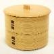 大館曲げわっぱ　珍味入れ二段 (k-165)　秋田県の伝統工芸品　作者：伝統工芸士・栗盛俊二　Odate Magewappa  Snack holder