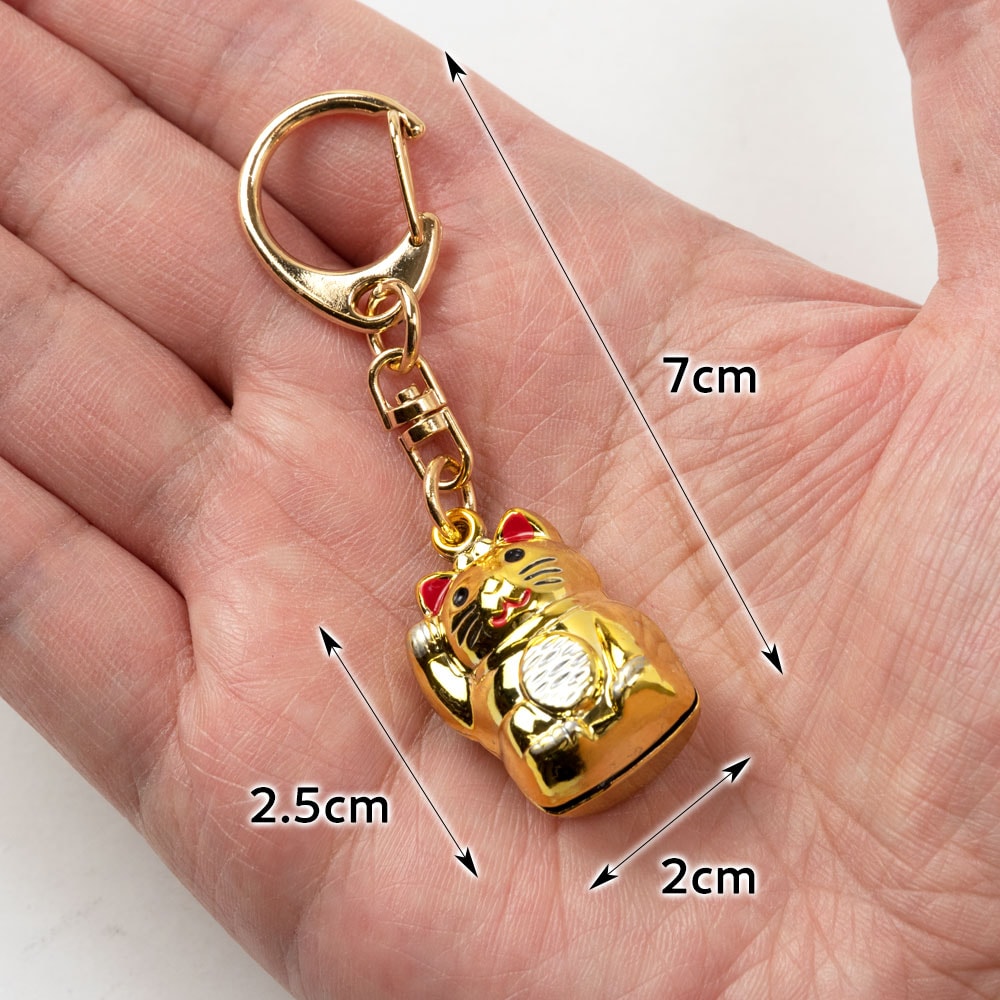 招き猫 金運 右手上げ 約12cm べっぴんさんです♡ 招き猫 右手上げ（金運） | ざおう彫刻工房