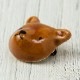 イホシロ窯　アクセサリー　クマ　ピンバッジ　ブローチ　帯留め　美濃焼　岐阜県の工芸品　Minoyaki accessory, Gifu craft