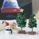 めでたや遊び　もみの木と雪だるま　クリスマス　冬の和紙置き飾り・インテリア　ミニチュア　めでたや