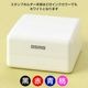 むかしあそびスタンプ No.3 棒消し 印面5×5cmサイズ インクパッド不要の浸透印 選べる4色
