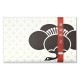 【懐紙】和詩倶楽部 懐柄紙 鶴梅 30枚入り (KG-053) Kaishi Washi-club 大豆インキ使用 濃いめの絵柄で両面違った雰囲気で使える懐紙