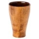 銘木フリーカップ　栃（とち）　京都・美山　銘木工芸　山匠　Wooden free cup  Horse chestnut  Works of Japanese precious wood