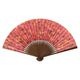 【扇子】女房扇 彩りハート (SB-021) 和紙の扇子6寸5分 和詩倶楽部 Sensu fan Washi-club ※在庫限り