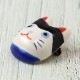 イホシロ窯　アクセサリー　狛犬　ピンバッジ　ブローチ　帯留め　美濃焼　岐阜県の工芸品　Minoyaki accessory, Gifu craft