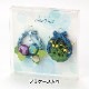 ミニリース　あじさい・ほたる　初夏の飾りもの　吊るし　壁掛け　めでたや　Mini wreath, Early summer decoration