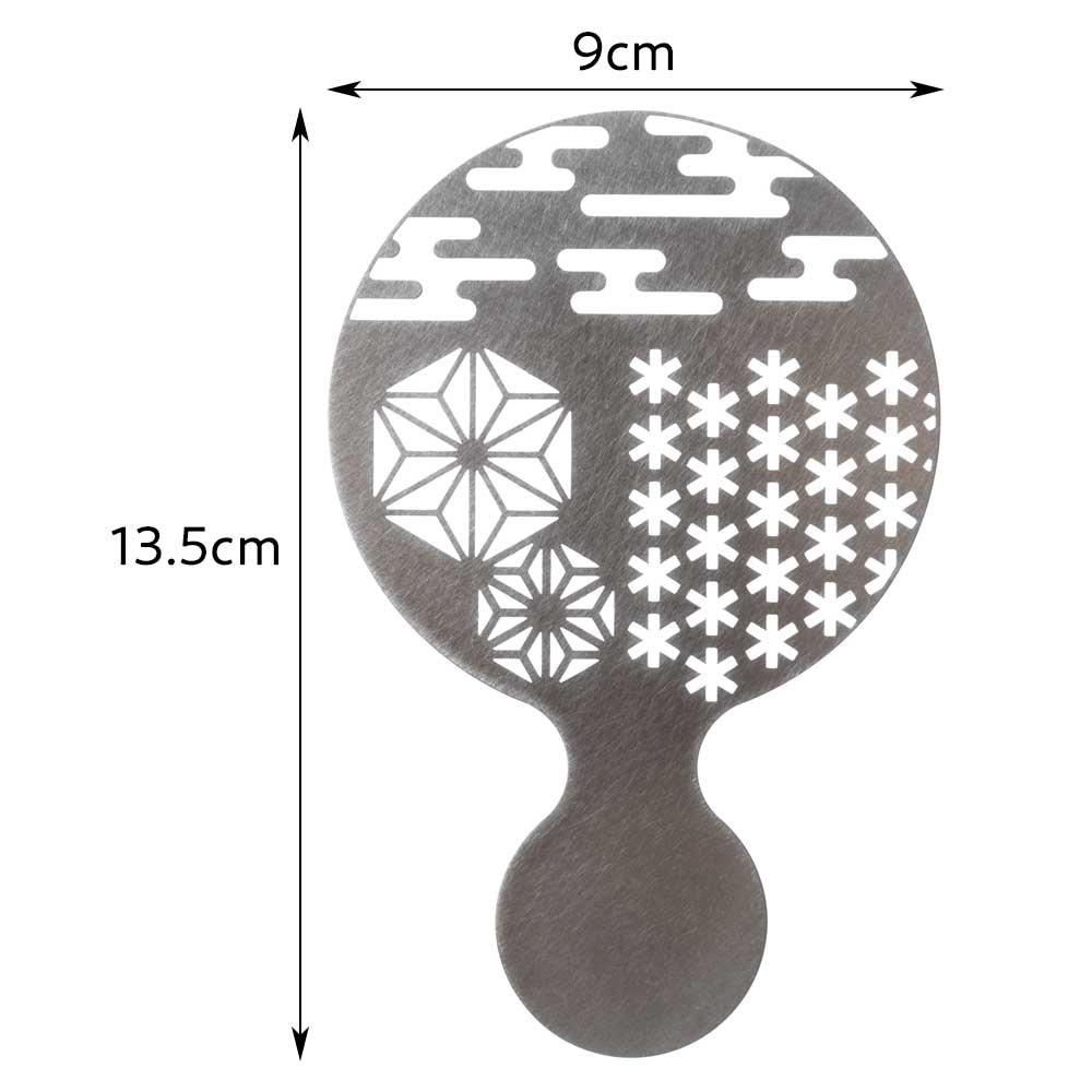 かねよし デコレーションシート 春夏秋冬4枚セット ステンシル パン