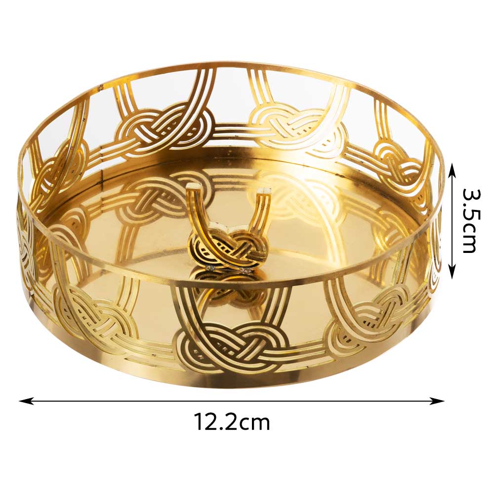 かねよし 水引 accessory case アクセサリーケース 淡路結び 縁起物の水引をモチーフにした小物トレー 真鍮製 かねよし×共立女子大学コラボ作品『日本を贈る』