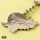 キーホルダー　ドロボー猫 (KH-01)　ポタリングキャット　Cat illustration key ring  Pottering cat