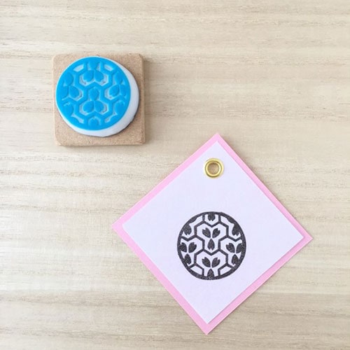 BONSAIはんこ 桜(文字なし) 消しゴムはんこ ただのやまもと Bonsai hanko stamp