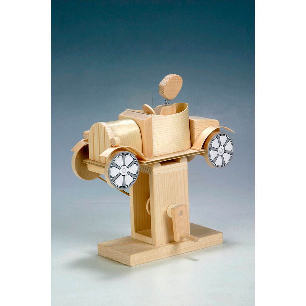 木工工作キット でこぼこ道の自動車 自分でつくる木のおもちゃ 北海道