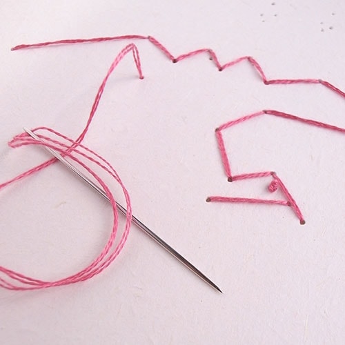 背守り練習帖 お母さんが縫った小さなおまじない Semamori renshu chou