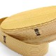 大館曲げわっぱ　弁当小判入子・小 (k-131)　RL・下段ご飯タイプ　秋田県の伝統工芸品　作者：伝統工芸士・栗盛俊二　Odate Magewappa  Bento lunch box