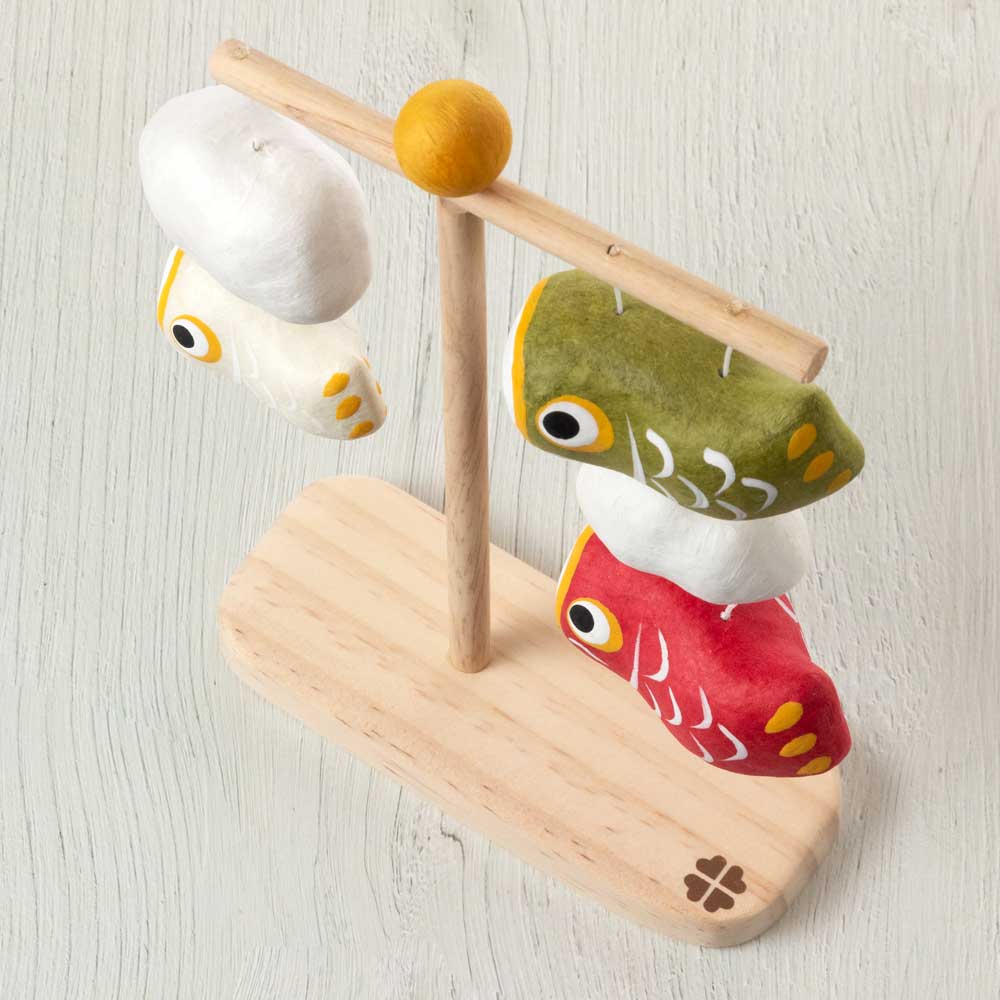 和紙置き飾り 雲とこいのぼり 端午の節句・こどもの日 五月人形 室内