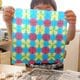 おりぞめ専用和紙 大判 50×50cm 10枚入り｜大判で染める、折り染め用の和紙