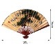金の巨大扇子　鶴七羽　125×76cm　インテリア・コスプレグッズに　ハロウィン　Golden huge fan