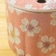瀬戸焼　ミニ香炉　桃花＋香炉灰セット　お香　練香　香木　空薫　インテリア　愛知県の工芸品