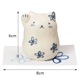 招き猫置物　染猫　招き・花　RRスタジオ　瀬戸焼の開運アイテム　日本製　愛知県の工芸品