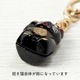 招き猫キーホルダー　黒　鈴タイプ　お金を招く右手上げ　金運上昇の小さな縁起物　バッグや財布にも