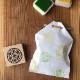 使いやすい丸型和柄はんこ　麻の葉　消しゴムはんこ　ただのやまもと　Japanese pattern hanko stamp