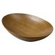 銘木　楕円中鉢　朴（ほう）　京都・美山　銘木工芸　山匠　Wooden ellipse small bowl  Magnolia  Works of Japanese precious wood