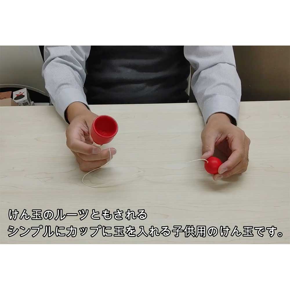 レシオのけん玉 カップけん玉 木のおもちゃ 木製玩具 IL LECCIO