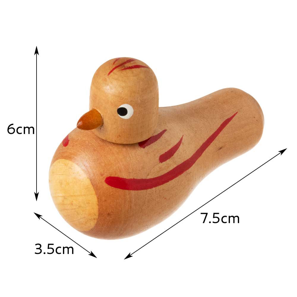 アウトレット はと笛 形が可愛い楽器玩具・木地玩具 民芸品 ※汚れあり