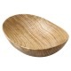 銘木　楕円小鉢　栓（せん）　京都・美山　銘木工芸　山匠　Wooden ellipse small bowl  Kalapanax  Works of Japanese precious wood