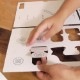 ダンボール工作キット〈シューティングゲーム 射的〉｜のり・はさみ不要、作って遊べるダンボール工作