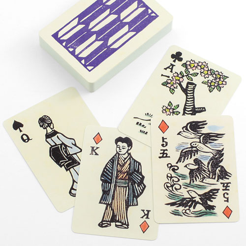 奥野かるた店 川上澄生 四季のたのしみ 西洋骨牌 | こだわりの和雑貨