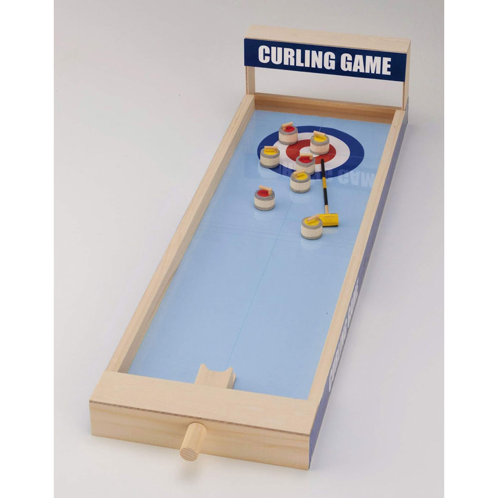木工工作キット カーリングゲーム そだねー 自分でつくる木のおもちゃ