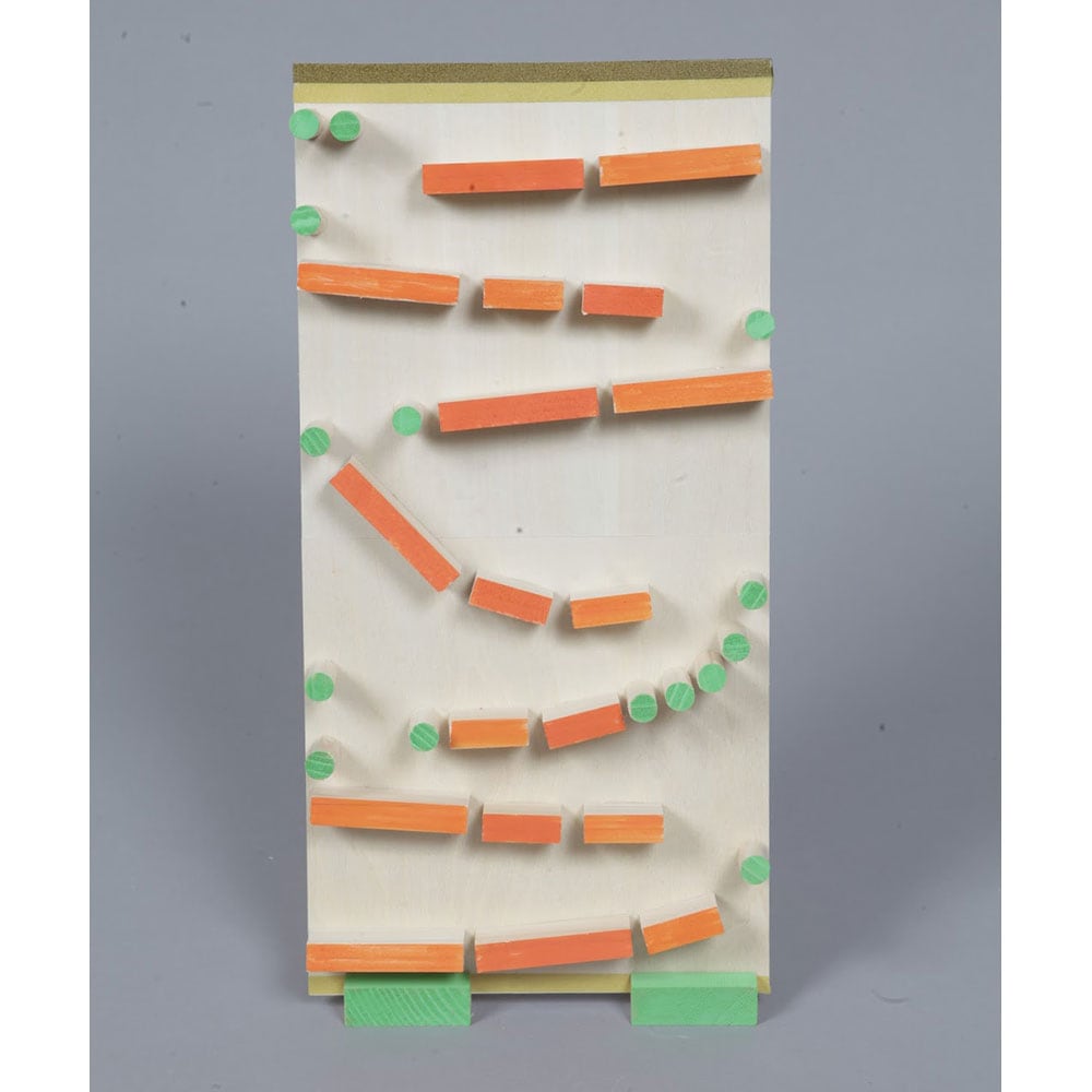 木工工作キット コロコロドミノ装置 自分でつくる木のおもちゃ 北海道の木製品 Wooden Toy Craft Kit Hokkaido Craft こだわりの和雑貨 和敬静寂 オンラインショップ